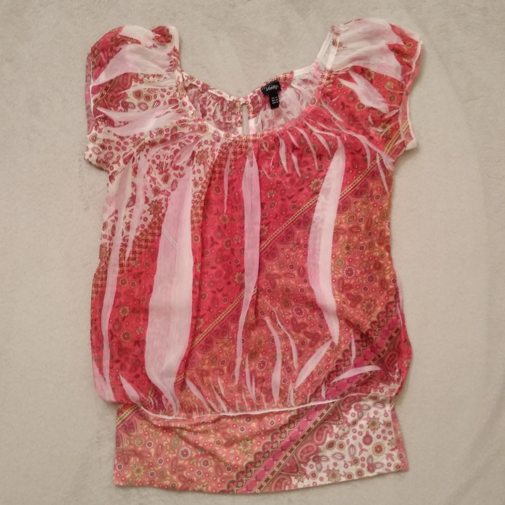 Vanity Transparent Blouse